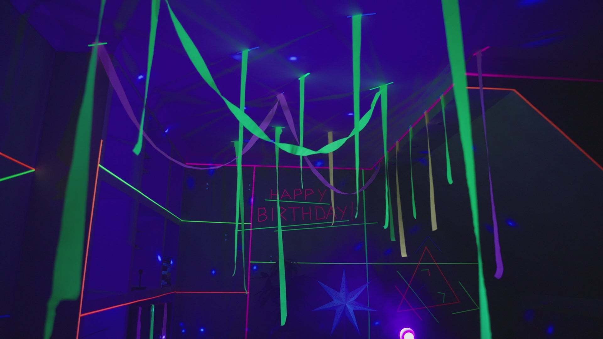 Glow King Black Light Streamers | 8 Pack of 100ft Fluorescent Rolls